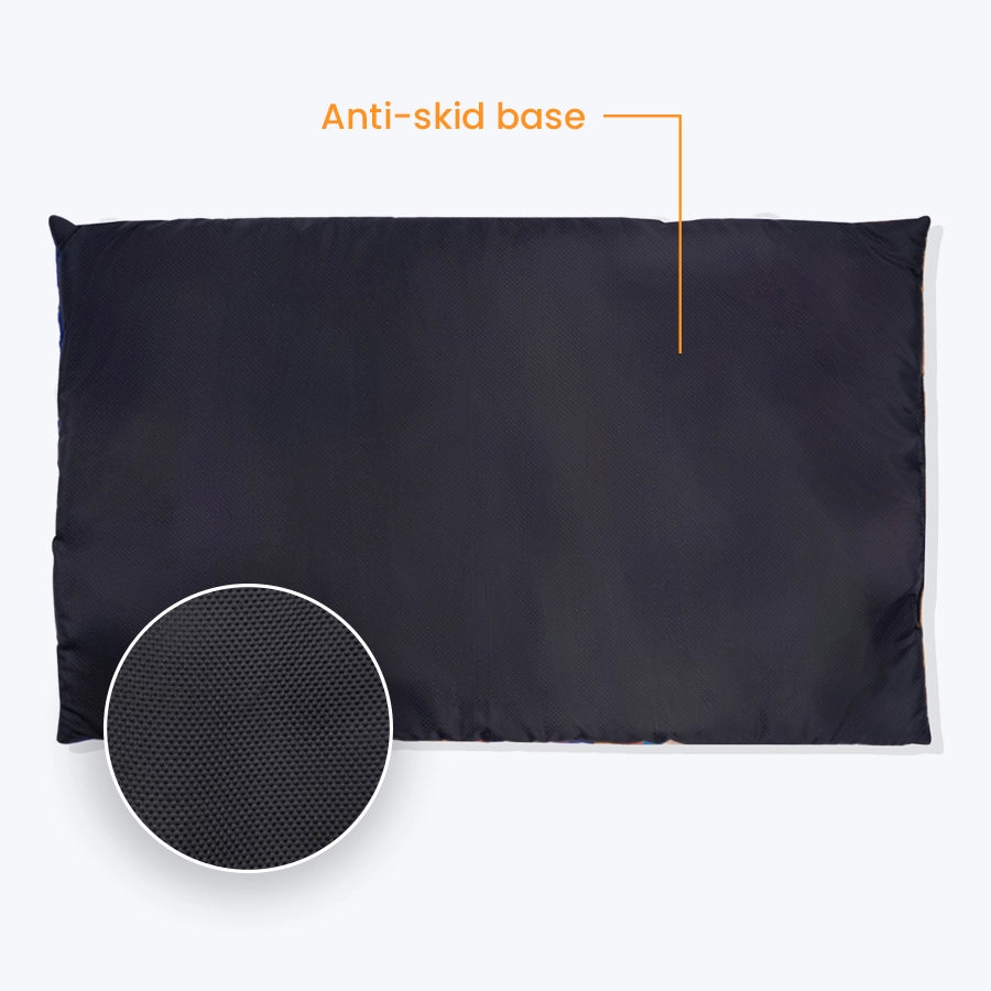 Pet Mat, Yellow & Blue Mandala Pack1