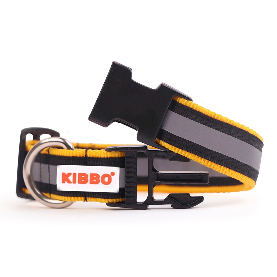 dog collar yellow