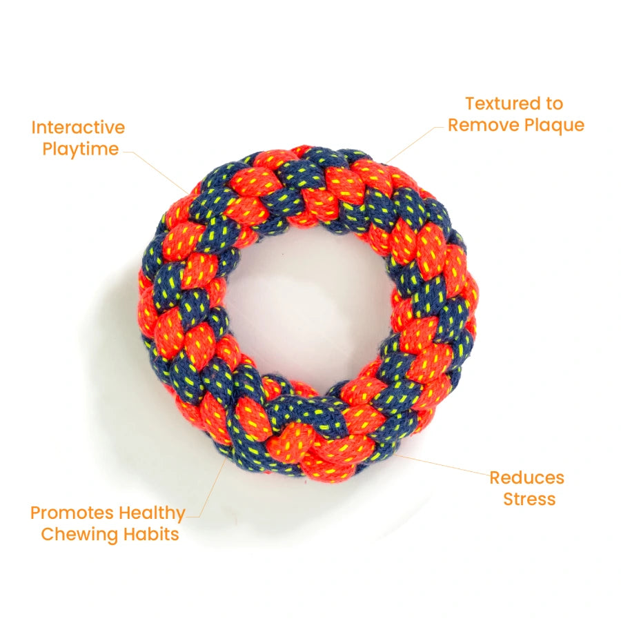 Rope Toy, Ring Pack1
