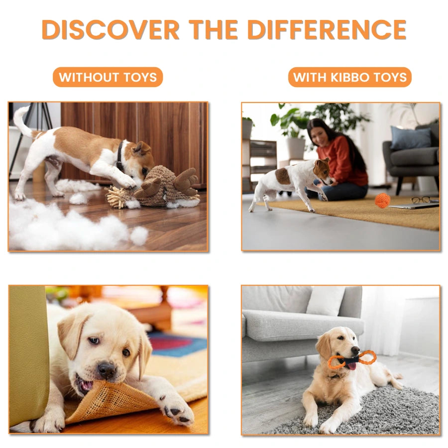 Rope Toy, Three Knot Tug