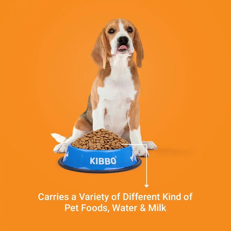 Anti Skid Bowl, Blue, Printed