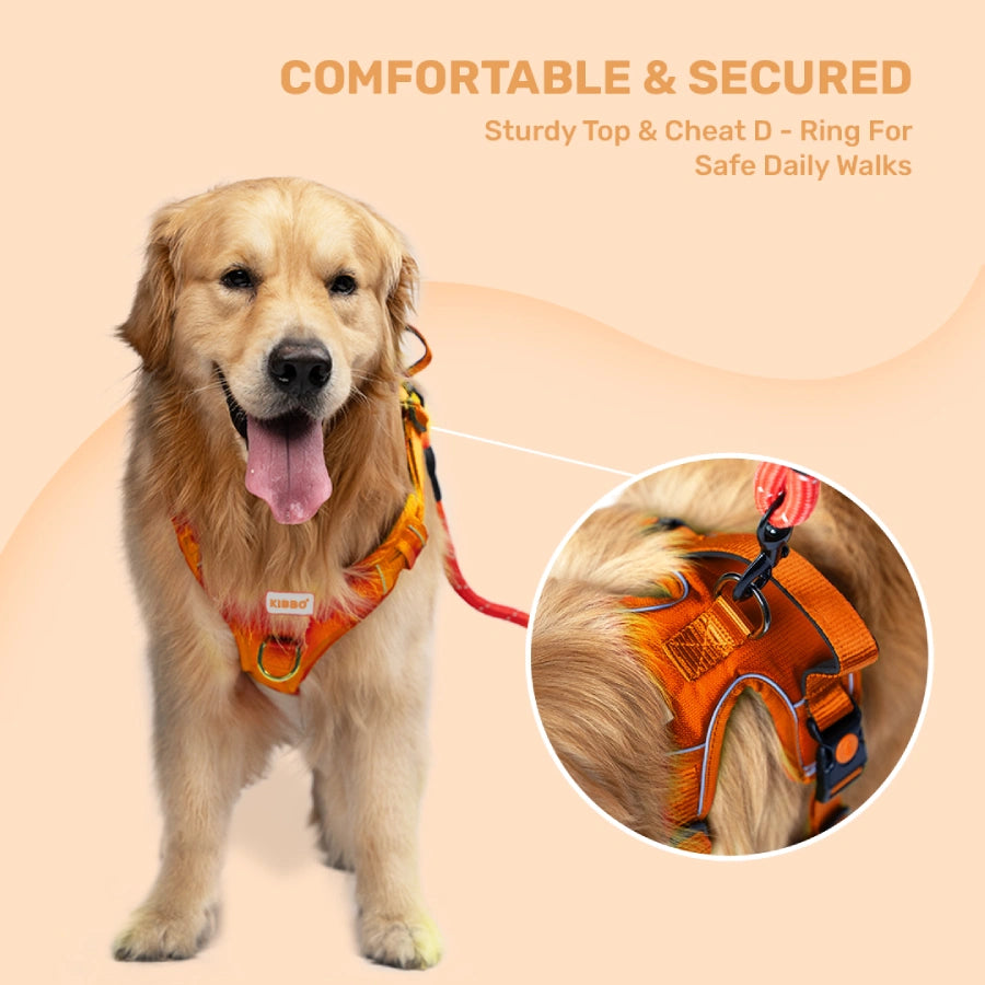 Reflective Vest Harness, Orange