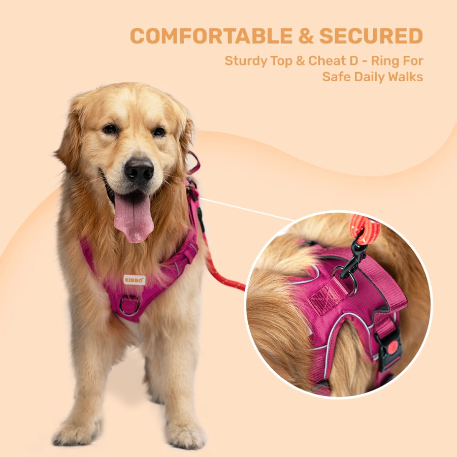 Reflective Vest Harness, Pink