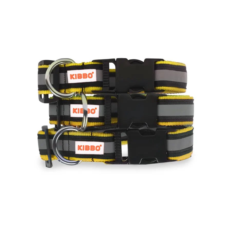 Reflective Collar, Yellow, Pack of 3